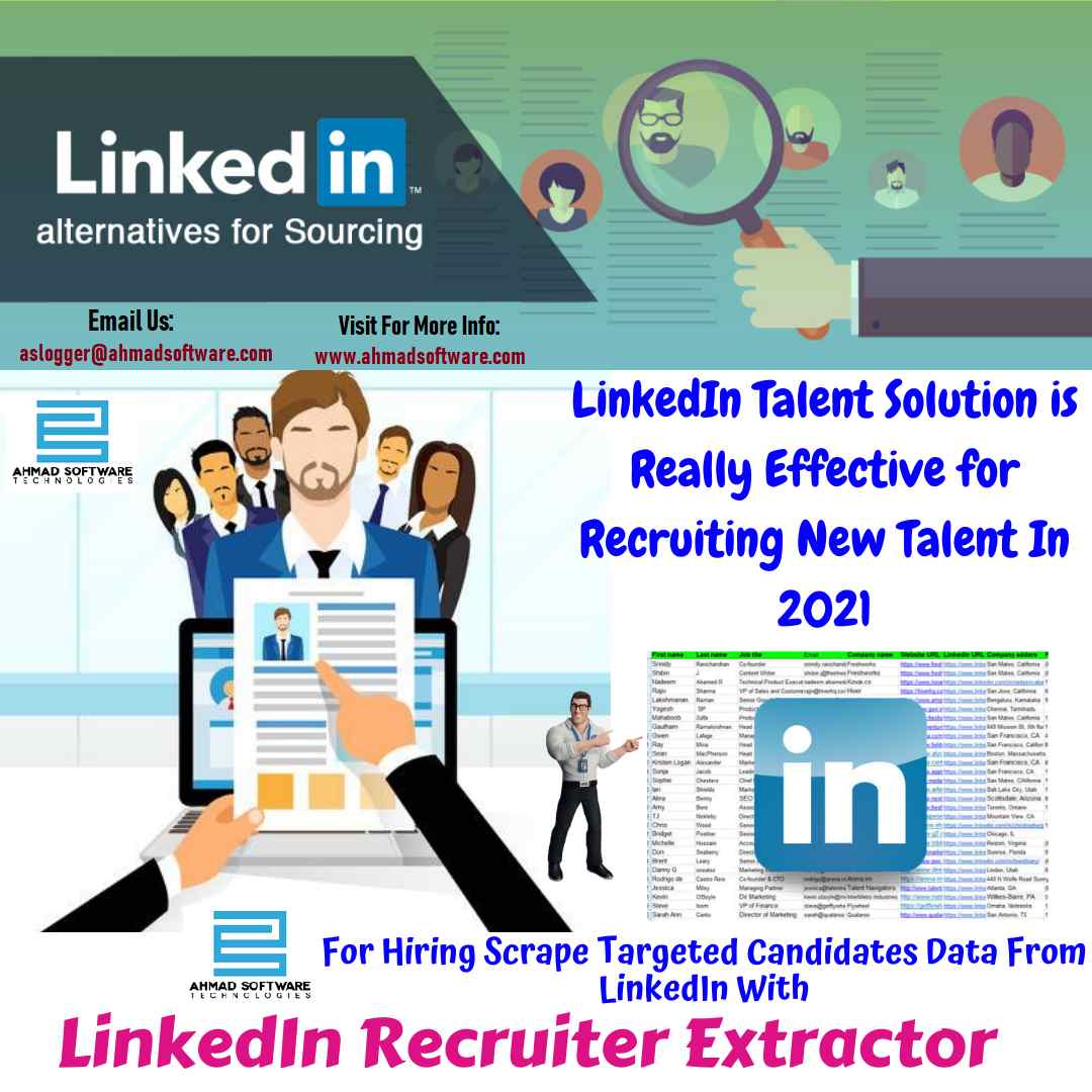 LinkedIn Scraper - Recruitments through LinkedIn are reliable [2021]